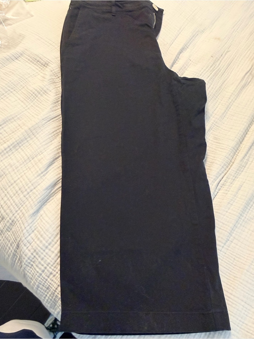 J. Jill Wide-Leg Cropped Pants in Black